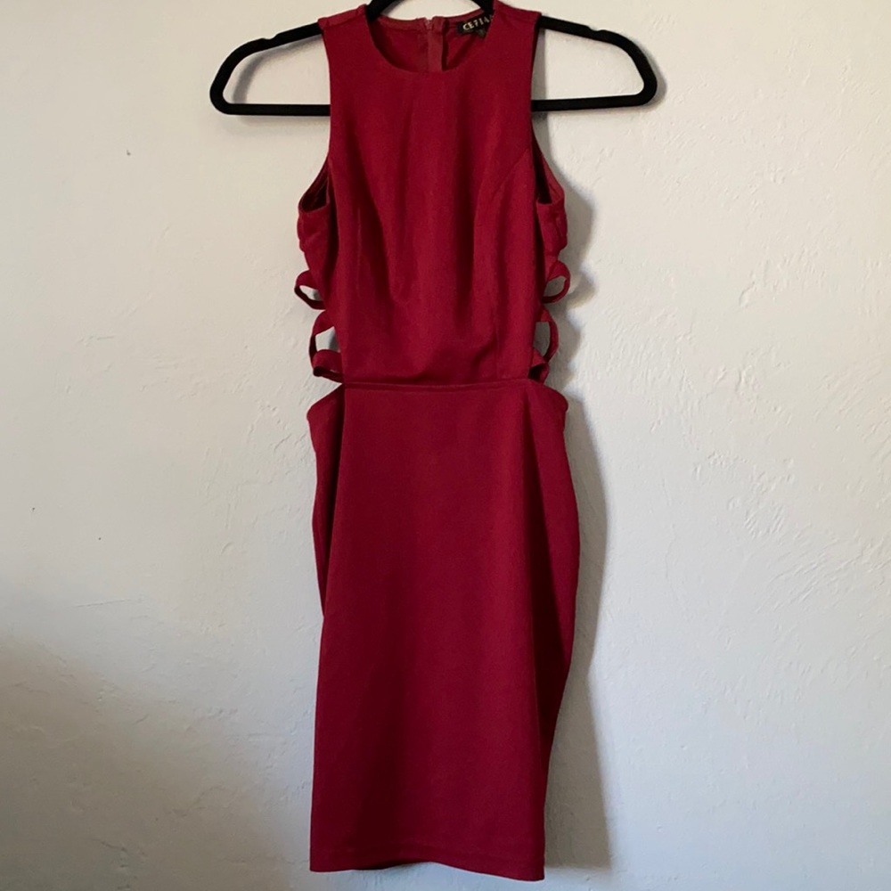 Red dress